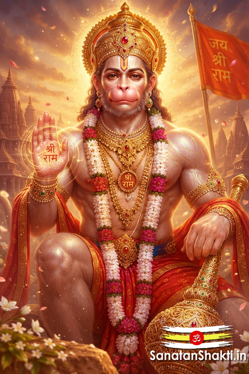 विचित्र वीर हनुमान स्तोत्र हिंदी में